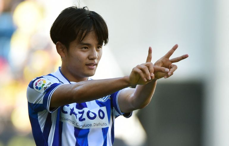 Manchester United Incar Winger Takefusa Kubo Dari Sociedad