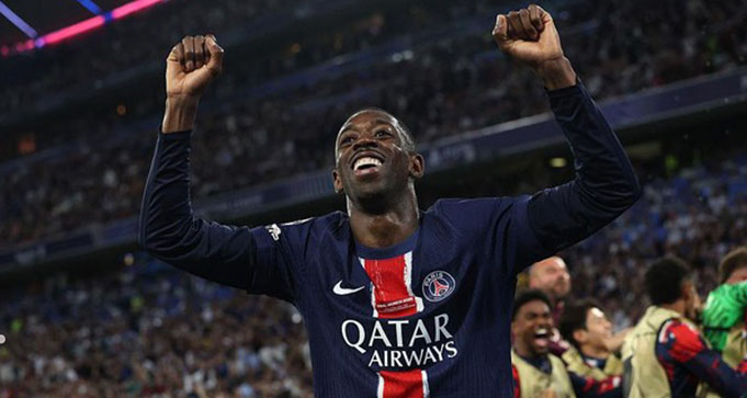 Ousmane Dembele Pemain Terbaik Liga Champions 2024-2025